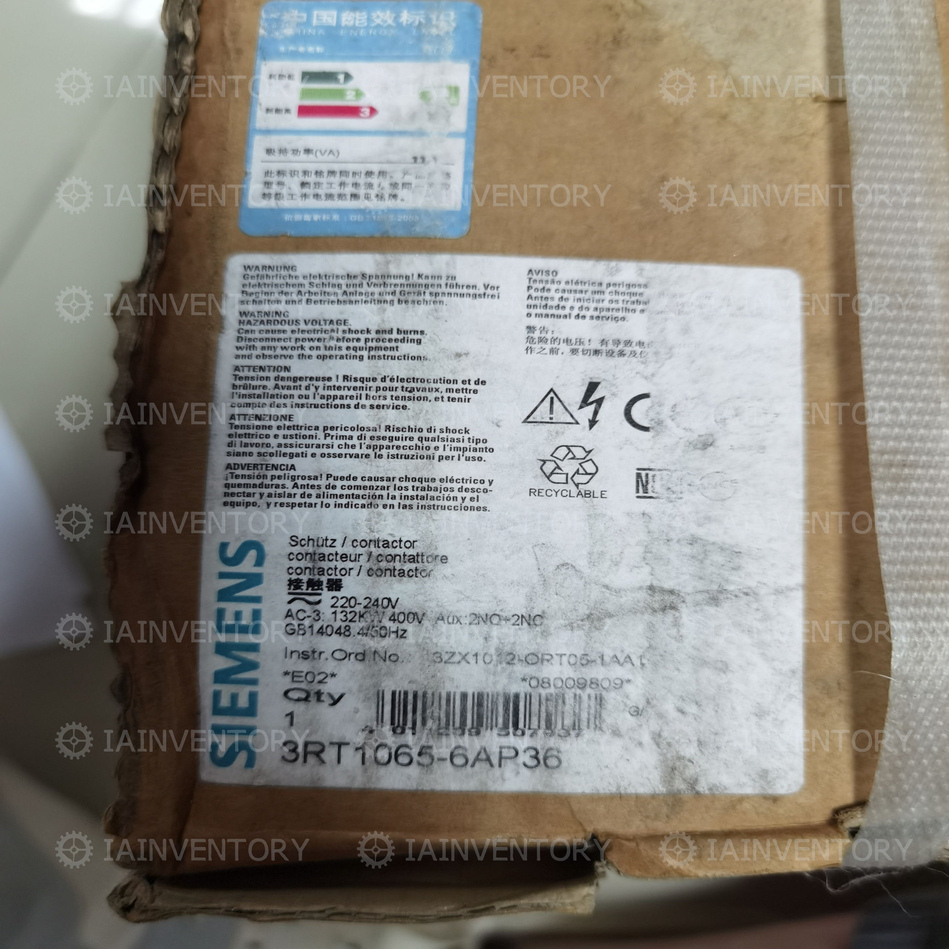 SIEMENS 3RT1065-6AP36