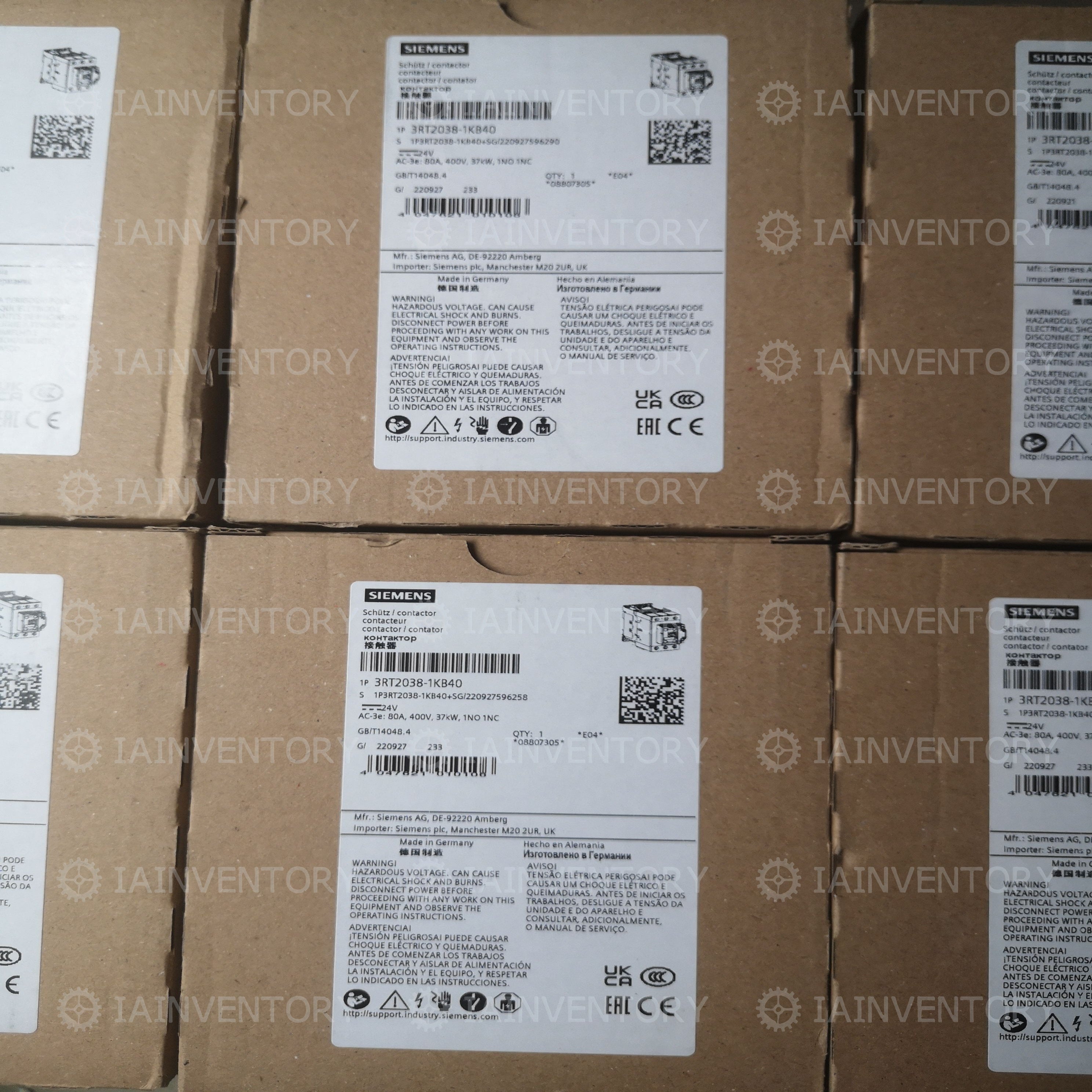 SIEMENS 3RT2038-1KB40