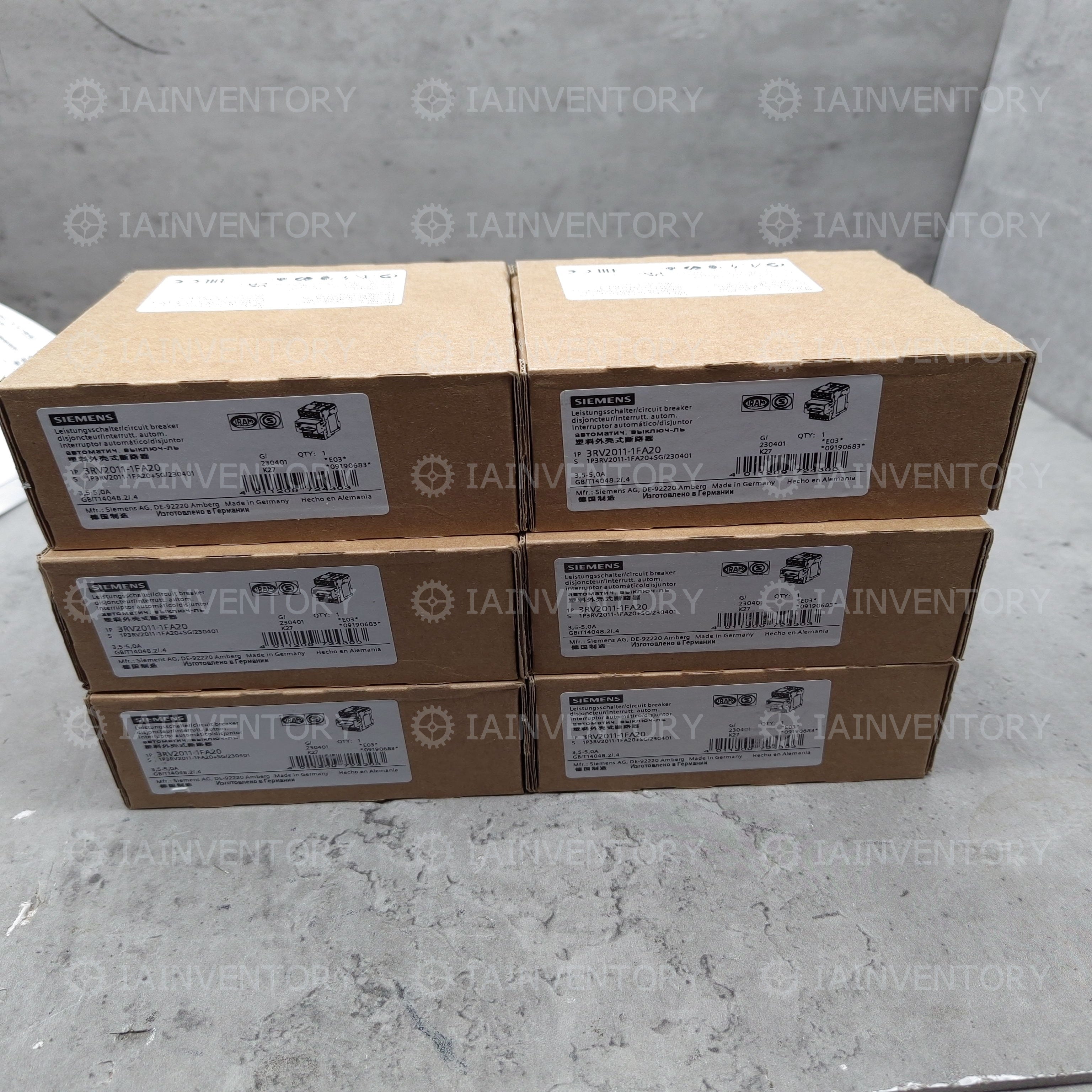 SIEMENS 3RV2011-1FA20