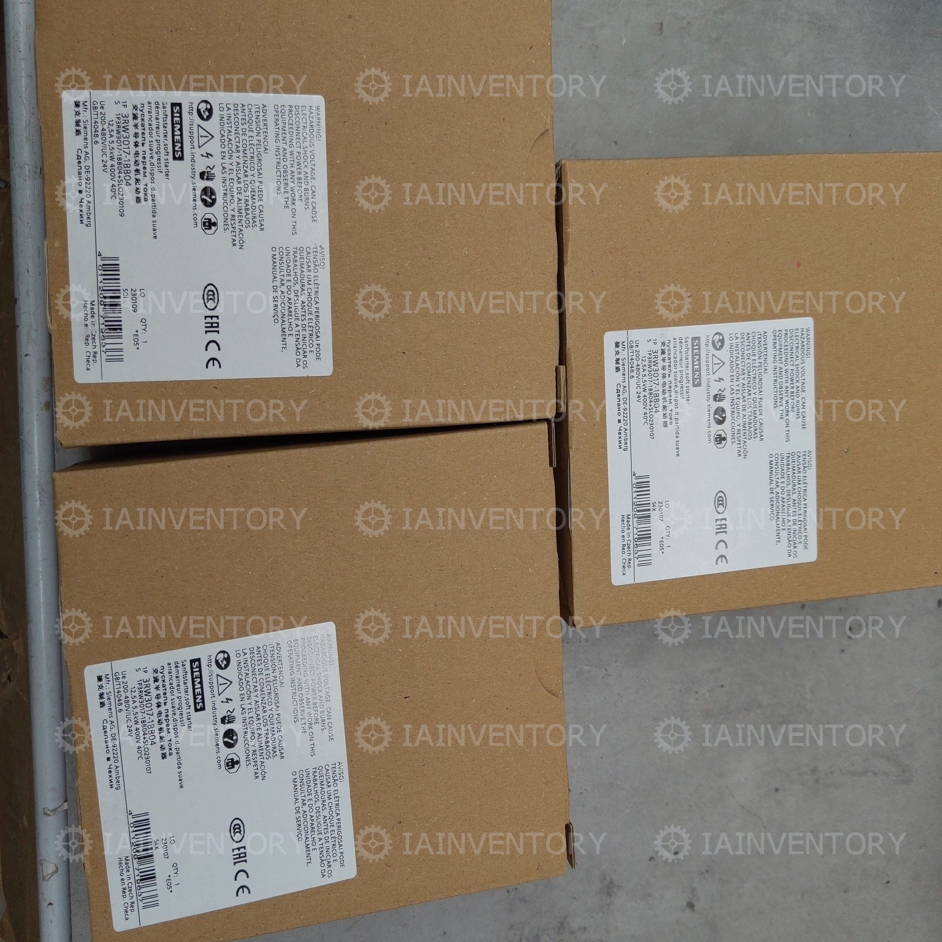 Siemens 3RW3017-1BB04 Soft Starter 3RW3 017-1BB04