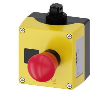 ASI ENC PLASTIC,EMERG STOP TWIST-RELEASE