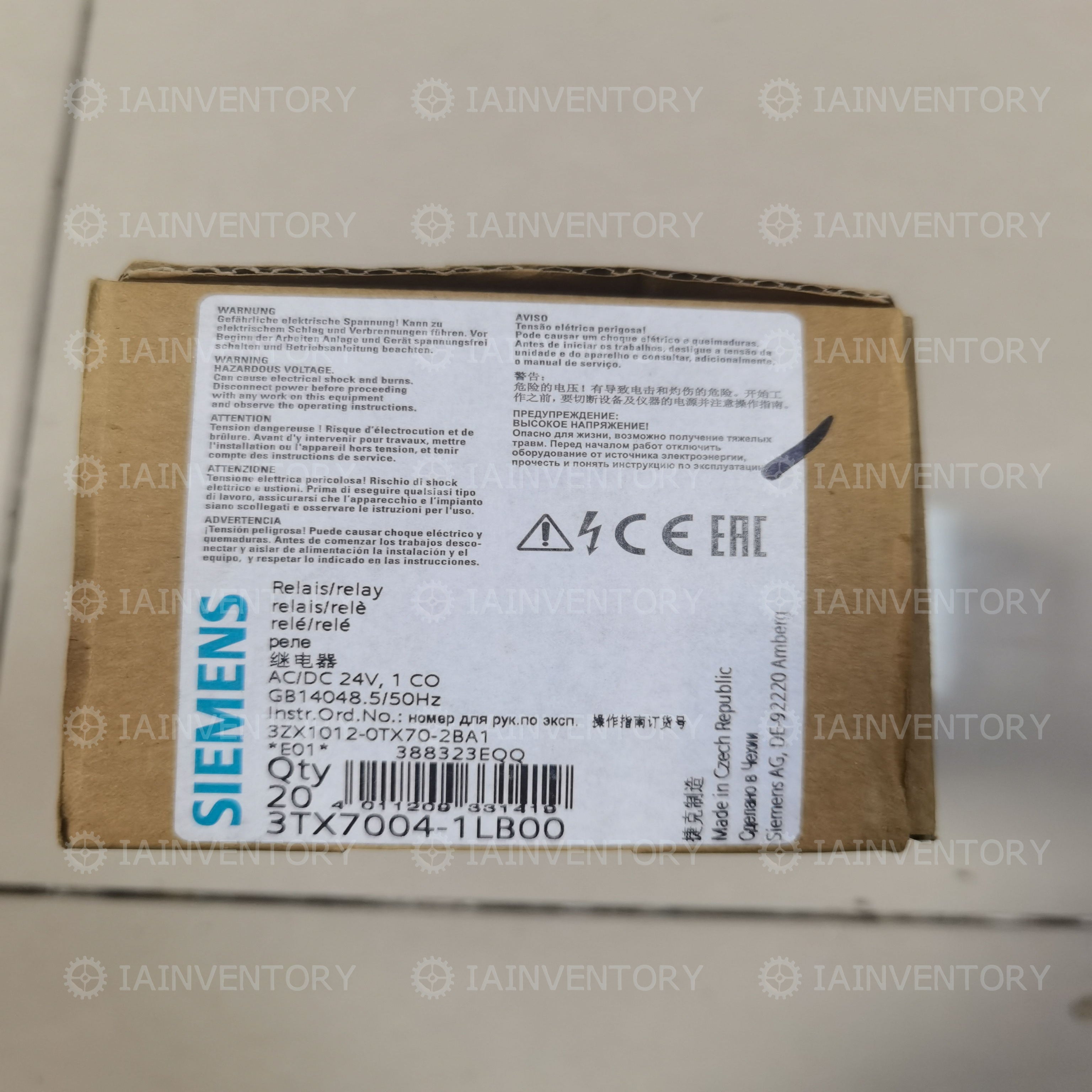 Siemens Sirius 3TX7004-1LB00 3TX7 004-1LB00 Ausgangskoppelglied -unused-new