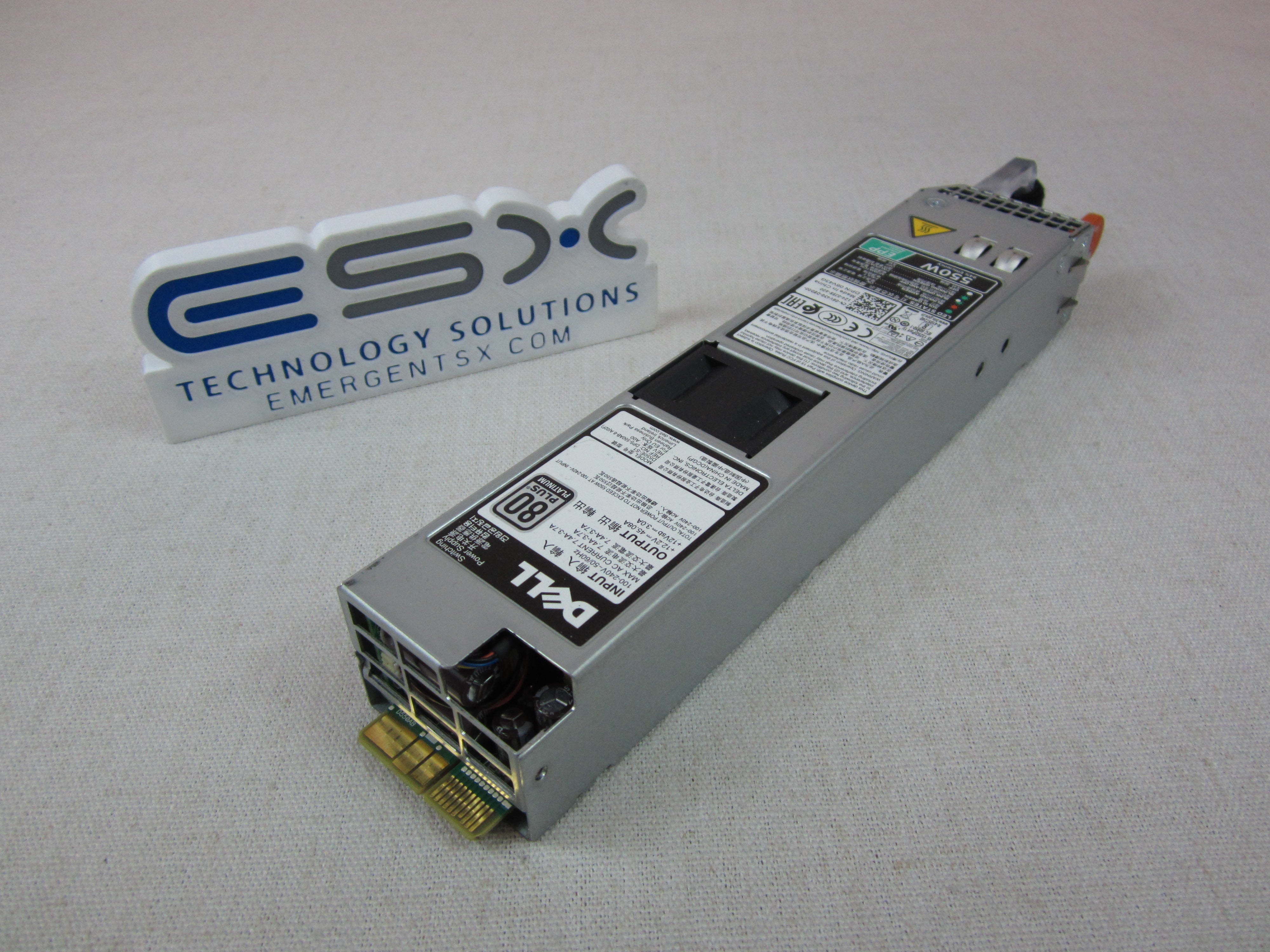 Dell 6V43G 550W 80 Plus Platinum Power Supply Module 13G/14G