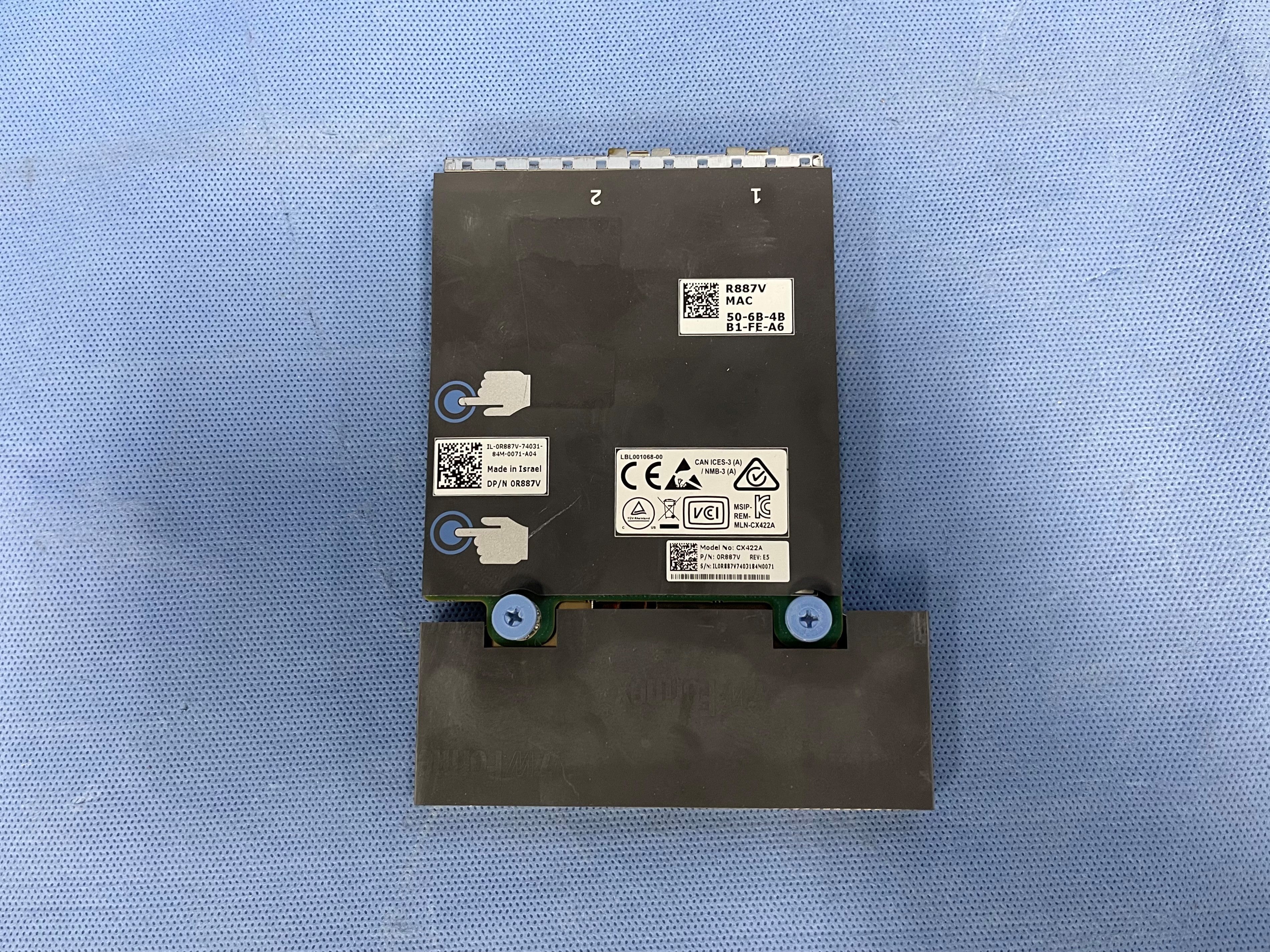 Dell R887V Mellanox CX4121C 2 Port 25Gb/s SFP28 PowerEdge Network Daughter Card