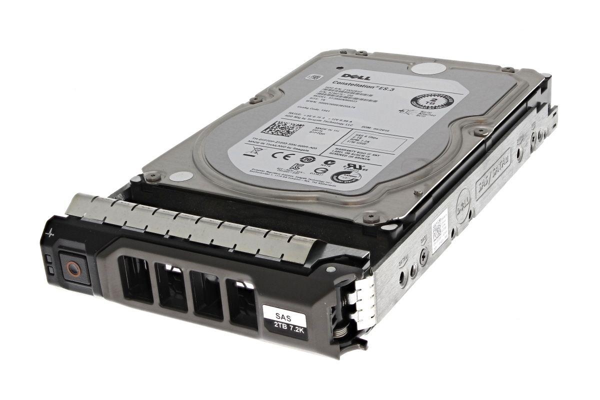 Dell 400-BBQS 2TB 7.2k rpm 3.5in SAS 12Gbps 14g Hard Drive