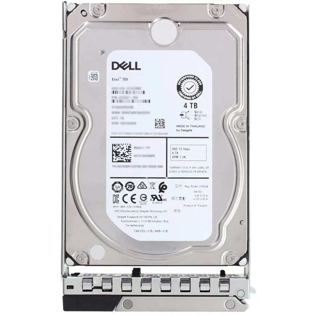 Dell 5G5RH 4TB 7.2K NL SAS-12Gbps 512n 3.5inch Hot-Plug Refurbished Hard Drive