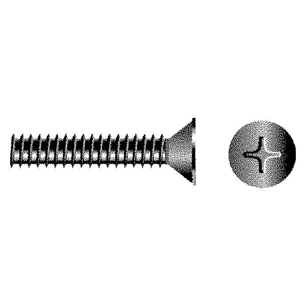Seachoice SC5019 Phillips Machine Screw Flat Head, 5/16"-18 x 6"