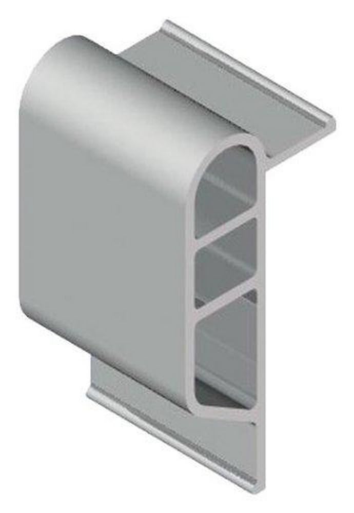Taylor Made Products 46062 White, Medium Double Molded Vinyl Dock Edging. 10' Straight
