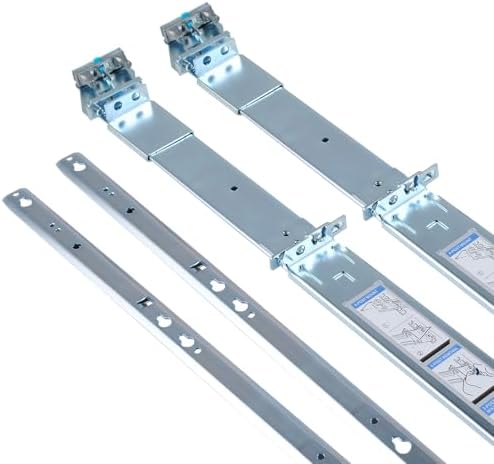 2U Static Rails Kit H872R 0H872R Compatible with Dell PowerEdge R510 R515 R520 R720 R720XD R820 R730 R730xd R830 R540 R540XD R740 R740XD R7415 R7425 PowerVault DL22000|B0DJSCYT2C