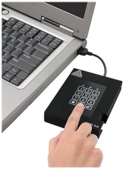 Apricorn 2TB Aegis Fortress L3- FIPS Level 3 Validated USB 3.0 Hardware Encrypted Portable Drive (AFL3-2TB) , black|B07M945LPN