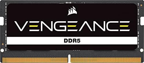 CORSAIR Vengeance SODIMM DDR5 RAM 32GB (1x32GB) 4800MHz CL40-40-40-77 1.1V Intel AMD Laptop Notebook Memory - Black (CMSX32GX5M1A4800C40)|B09XB3ZNHC
