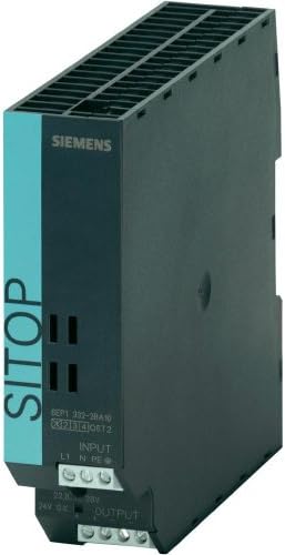 Siemens 6EP1 333-2AA01 Power Supply Output: Adj. 24VDC@5 Amps