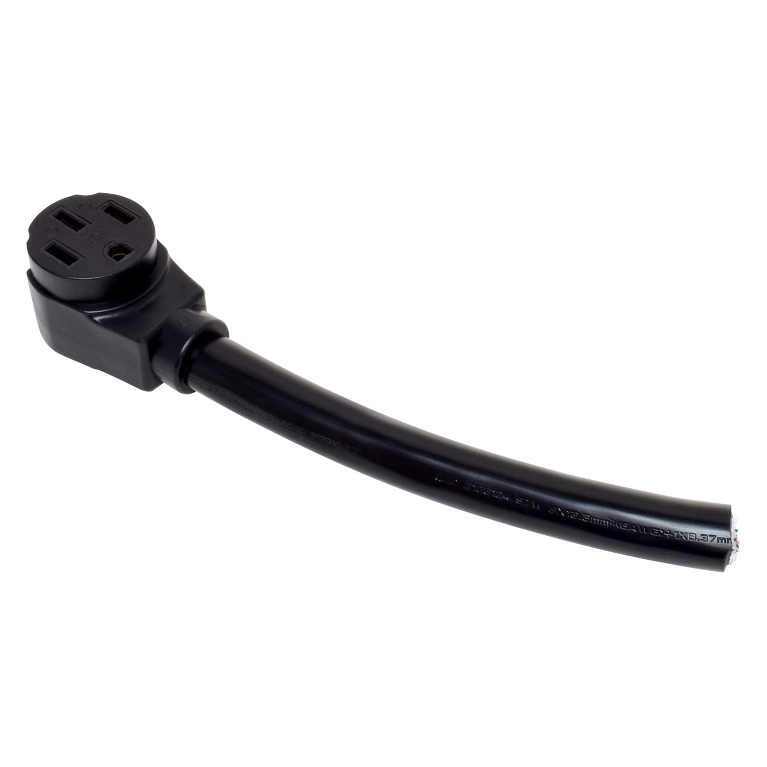 Valterra A10-50PFVP Mighty Cord 12" Pigtail End, 50A Female