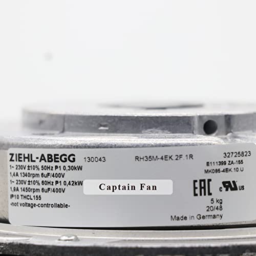 RH35M-4EK.2F.1R Ziehl-abegg Fan AC 230V 1.4/1.9A Centrifugal Fan