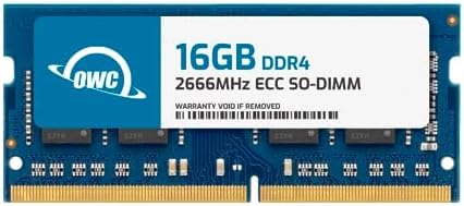 OWC 64GB (2x32GB) DDR4 2666MHz PC4-21300 CL19 2RX8 ECC Unbuffered SODIMM 1.2V 260-pin Memory RAM|B0CBTBR62J