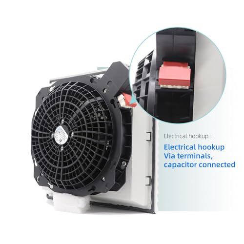 K2E200-AH20-05 eBm Papst 200mm AC Axial Fan K2E200AH2005 0.37A 230V 70-86W High Airflow Filter Unit Axial Cooling Fans, 2700-3100 RPM Industrial Cooling Fan for Cabinet SK3243.100