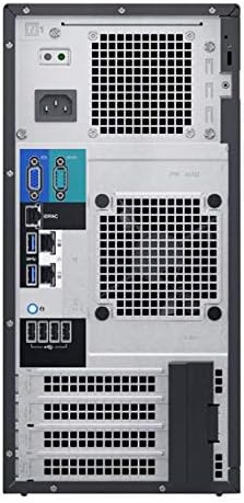 Dell PowerEdge T140 Mini Tower Server with Intel Xeon 3.3GHz CPU, 64GB DDR4 RAM, 16TB HDD Storage, RAID, Windows 2019 (Renewed