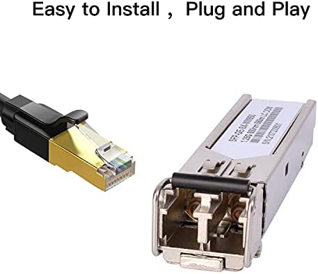 4 Pack 1.25G 850nm Multimode SFP LC Transceiver Fiber Module 550 Meters 1000Base-SX LC MMF for Cisco GLC-SX-MMD/SX-MM/SFP-GE-S,Fortinet,Ubiquiti UniFi UF-MM-1G,Mikrotik S-85DLC05D Meraki MA-SFP-1GB-SX|B09NVW9GWH