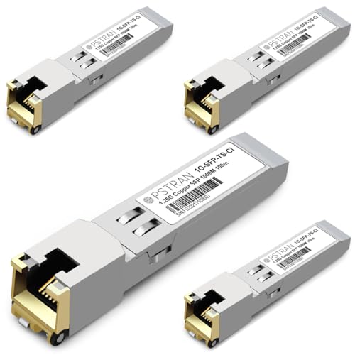 1000BASE-SX SFP Optical Transceiver Module Compatible with HPE Aruba J4858D J4858DCM JL745A Q8N53A ProCurve J4858C J4858B J4858A 850nm 550m DDM Duplex LC MMF 10pcs/Pack|B09MTS8WKP