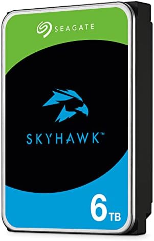 Seagate Skyhawk AI 16TB Video Internal Hard Drive HDD – 3.5 Inch SATA 6Gb/s 512MB Cache for DVR NVR Security Camera System with Drive Health Management and in-House Rescue Services (ST16000VE004