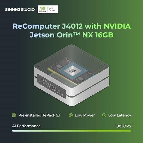 reComputer Super J4012 - Advanced Edge AI Computer with NVIDIA Jetson Orin NX 16GB|B0FMD89R47