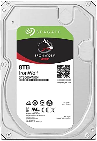 Seagate IronWolf Pro, 16 TB, Enterprise NAS Internal HDD –CMR 3.5 Inch, SATA 6 Gb/s, 7,200 RPM, 256 MB Cache for RAID Network Attached Storage (ST16000NT001)|B0B94PNF7P