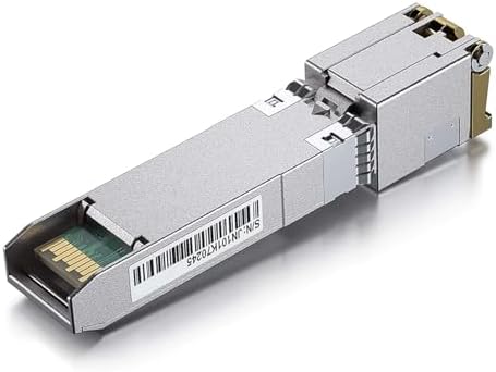 10Gtek 10GBase-SR SFP+ LC Transceiver, 10G 850nm Multimode SFP Module, up to 300 Meters, for Cisco SFP-10G-SR, Meraki MA-SFP-10GB-SR, Ubiquiti UniFi UF-MM-10G, Fortinet, Mikrotik and More, Pack of 10|B00ZCDDOPS
