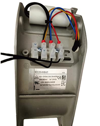 115V W2E200-HH86-01 0.58/0.70A 64/80W 22580 5uF Cabinet Cooling Fan 220VDB