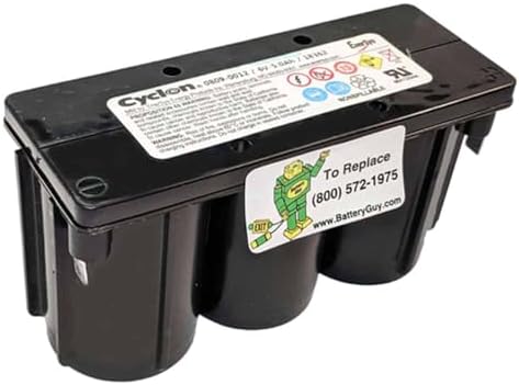 Hawker/Cyclon/Enersys 0809-0012 Battery | 6v 5ah Emergency Light...|B00HXCQTZI