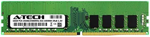 A-Tech 16GB RAM for Dell PowerEdge T130 | DDR4 2400MHz PC4-19200 ECC Unbuffered UDIMM 2Rx8 Server Single Memory Upgrade Module (Replacement for SNPCX1KMC/16G, SNPCX1KMDG/16G, A9755388, CX1KM, 0CX1KM