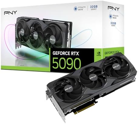 PNY GeForce RTX 5090 Triple Fan GPU|B0F2PV42RL