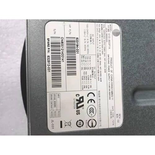 S10-800P1A for Z620 Tower Workstation Switching Power Supply 623194-001 623194-002 800W