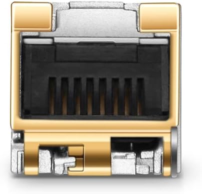 10GBASE-T SFP+ to RJ45 Transceiver, 10G Ethernet Copper Module, Optical SFP RJ 45 10Gb T Mini-GBIC Compatible with Cisco SFP-10G-T-S, Ubiquiti UF-RJ45-10G, Mikrotik, Supermicro, Fortinet, up to 30m|B07QXNQTXG