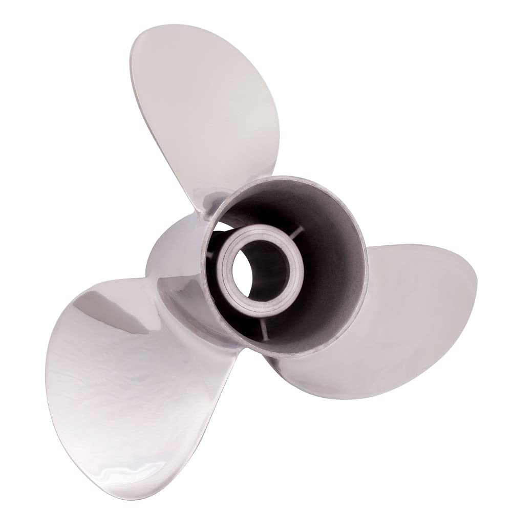 Solas 9331-111-13 Rubex NS3 SS 3-Blade Propeller, RH, 11-1/8 x 13, Interchangeable Hub, 3-1/4" Gearcase