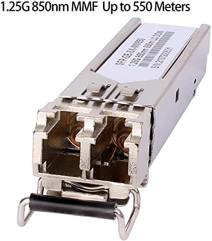 4 Pack 1.25G 850nm Multimode SFP LC Transceiver Fiber Module 550 Meters 1000Base-SX LC MMF for Cisco GLC-SX-MMD/SX-MM/SFP-GE-S,Fortinet,Ubiquiti UniFi UF-MM-1G,Mikrotik S-85DLC05D Meraki MA-SFP-1GB-SX|B09NVW9GWH