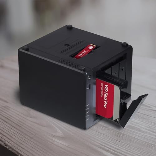 Western Digital 16TB WD Red Pro NAS Internal Hard Drive HDD - 7200 RPM, SATA 6 Gb/s, CMR, 512 MB Cache, 3.5" - WD161KFGX|B08K3VVKSW