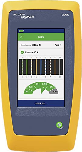 Fluke Networks LIQ-100 LinkIQ Cable + Network Tester