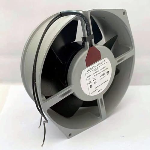 1 PCS W2S130-AA03-77 230V Fan W2S130-AA03-77 230V 45/39W 172×150×55mm Cooling Fan|B0DS9S11B6