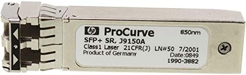 HP J9150A ProCurve Gigabit Ethernet SFP+ Transceiver Module (Renewed)|B07H9D88D8