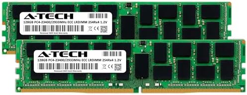 A-Tech 64GB Kit (2x32GB) DDR4 2400MHz PC4-19200 ECC LRDIMM 4Rx4 Quad Rank 1.2V Load Reduced DIMM 288-Pin Server RAM Memory Upgrade Modules (A-Tech Enterprise Series)|B0BPN3X471
