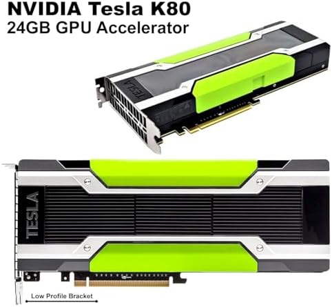 HHCJ6 Dell NVIDIA Tesla K80 24GB GDDR5 PCI-E 3.0 Server GPU Accelerator (Renewed)|B07GJ45V3D