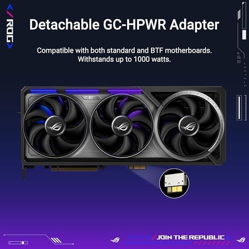 ASUS ROG Astral GeForce RTX 5090 White OC Edition Gaming Graphics Card (PCIe 5.0, 32GB GDDR7, HDMI/DP 2.1, 3.8-slot, 4fan design, Axial-tech fans, patented vapor chamber, Phase-change GPU thermal pad)|B0FJQNQ8M7