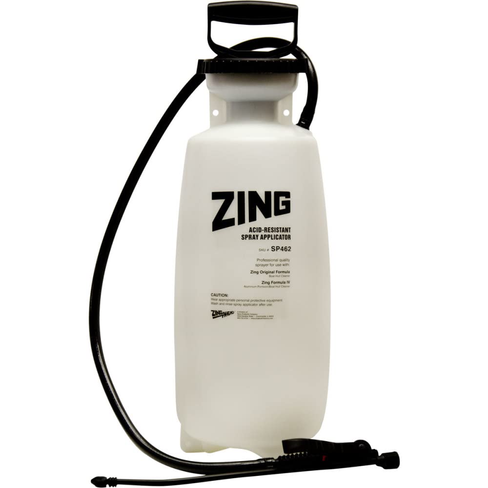 Zing Cleaners SP462 Zing Acid-Resistant Spray Applicator, 2 Gallon