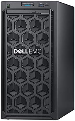 Dell PowerEdge T140 Mini Tower Server with Intel Xeon 3.3GHz CPU, 32GB DDR4 RAM, 8TB HDD Storage, RAID (Renewed)|B081KBFLXC