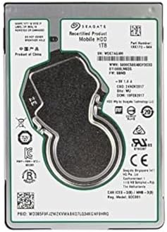 Seagate 1TB Laptop HDD SATA 6Gb/s 128MB Cache 2.5-Inch Internal Hard Drive (ST1000LM035 (Renewed