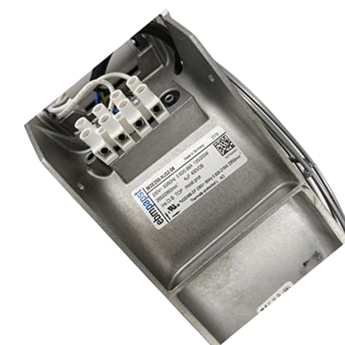 W2E250-HJ52-06 230V 0.60/0.88A 280MM Fan - 135/200W 280X280X80mm All Metal Cooling Fan|B0D2KG6HFJ