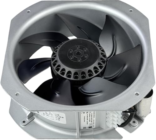 for EBM-PAPST W2E200-HH86-01 Cooling Fan, 115V 80W 0.58-0.70A 50/60Hz axial Flow Fan, 5uF 220VDB 225×225×80mm Fan
