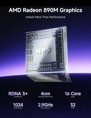 MINISFORUM AI X1 Pro-370 Mini PC AMD Ryzen AI 9 HX 370(12C/24T 96GB DDR5 2TB SSD Desktop Computer, HDMI|DP|2xUSB4 Output, 2xRJ45 Port, WiFi7, BT5.4, AMD Radeon 890M Graphics, Copilot Support AI PC