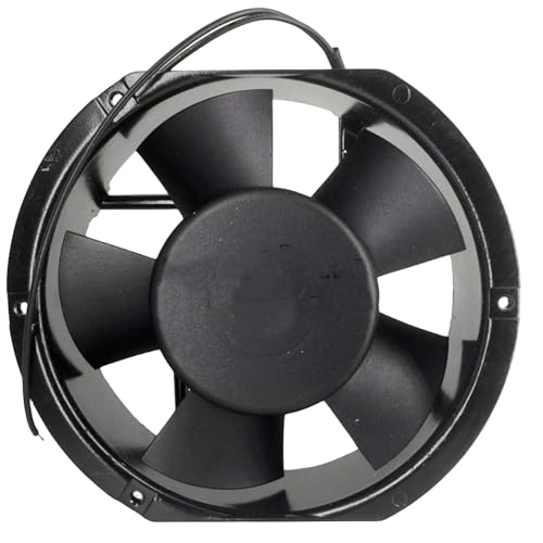 FP-108EX-S1-S 220V/240V 50/60Hz 0.22A 38W 17251 2-Wire AC Cooling Fan|B08K79QBCL