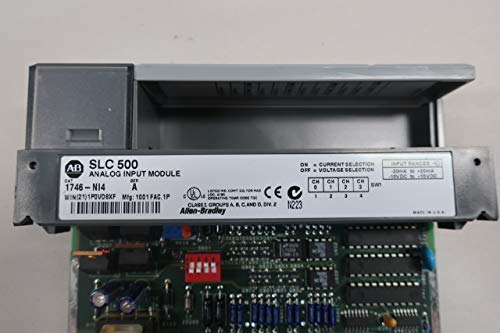 ALLEN BRADLEY 1746-NI4 SLC 500 Input Analog Module SER A|B081S9KPZP